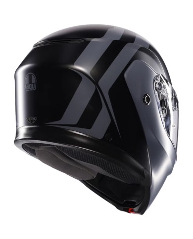 CASCO AGV STREETMODULAR RESIA MATT BLACK/GREY