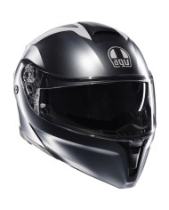 CASCO AGV STREETMODULAR RESIA MATT GREY/SILVER/RED