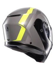 CASCO AGV STREETMODULAR RESIA GREY/BLACK/YEL FLUO