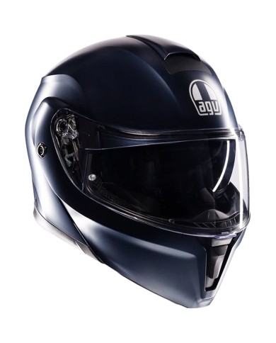 CASCO AGV STREETMODULAR MONO MATT PROFONDO BLUE