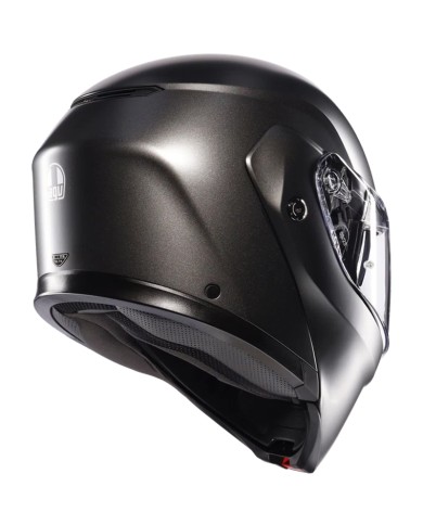 CASCO AGV STREETMODULAR MONO MATT ASFALTO GREY