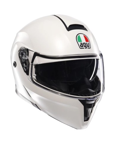 CASCO AGV STREETMODULAR MONO MATT MATERIA WHITE