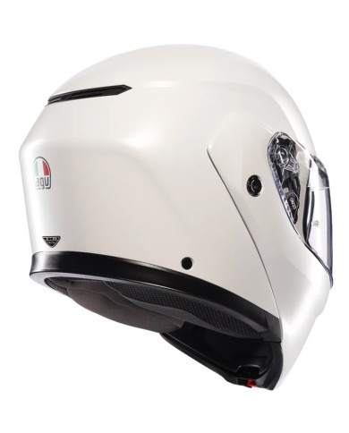 CASCO AGV STREETMODULAR MONO MATT MATERIA WHITE