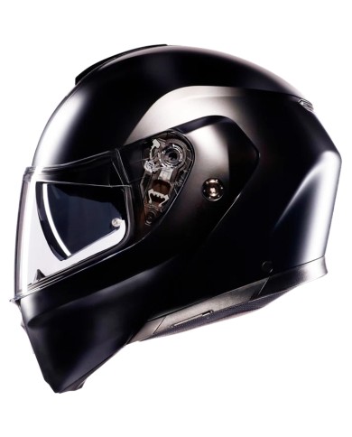 CASCO AGV STREETMODULAR MONO MATT BLACK