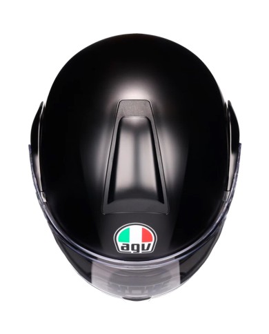CASCO AGV STREETMODULAR MONO MATT BLACK