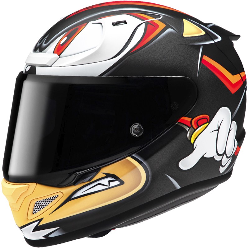 CASCO HJC RPHA 12 SHADOW THE HEDGEHOG