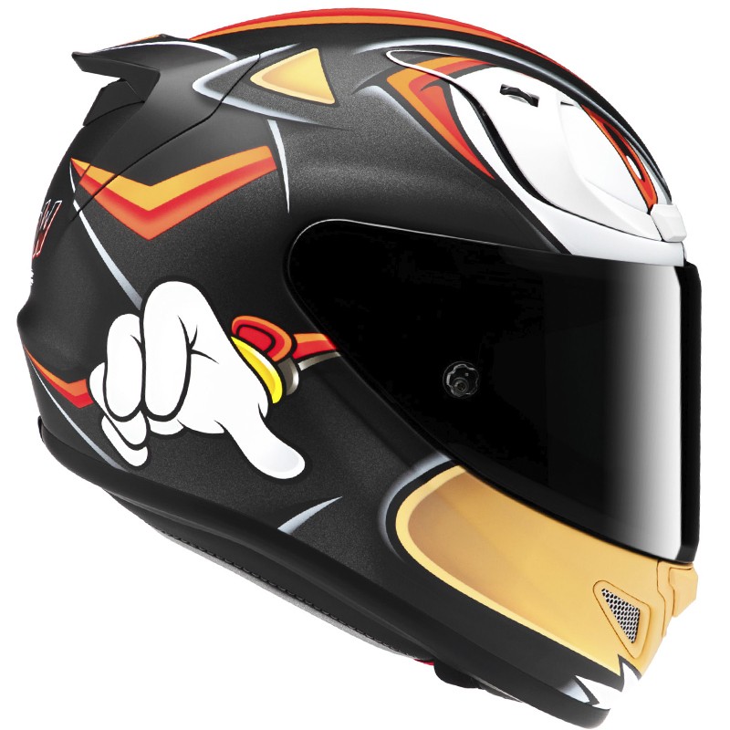 CASCO HJC RPHA 12 SHADOW THE HEDGEHOG