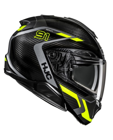 CASCO HJC RPHA 91 CARBON LAGOS MC3H