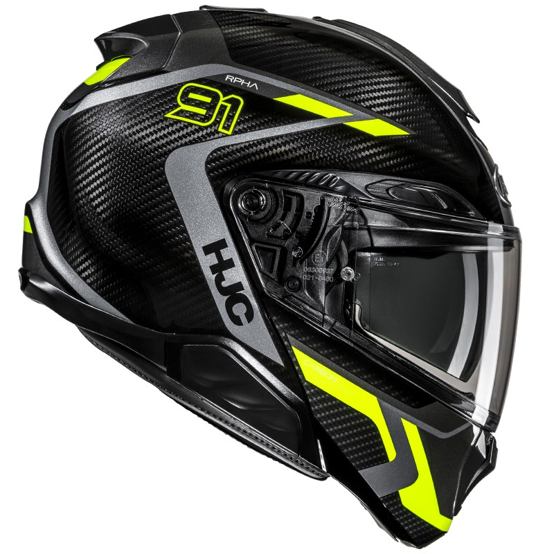 CASCO HJC RPHA 91 CARBON LAGOS MC3H