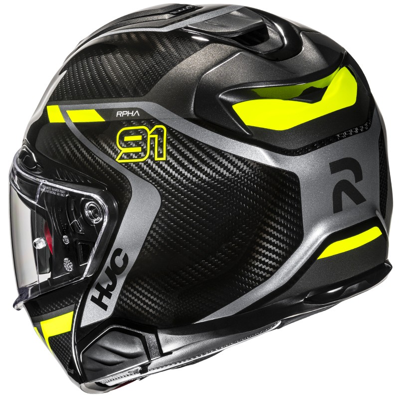 CASCO HJC RPHA 91 CARBON LAGOS MC3H