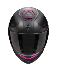 CASCO SCORPION EXO-GT SP AIR NEGRO MATE/ROSA