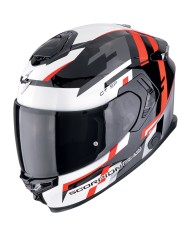 CASCO SCORPION EXO-GT SP AIR TORNADO NEGRO/BLANCO/ROJO