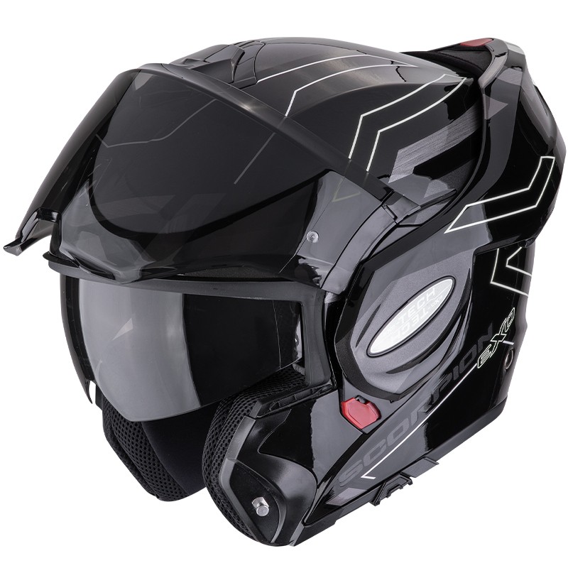 CASCO SCORPION EXO-TECH EVO CARBON CONQUER BLACK/WHITE
