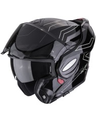 CASCO SCORPION EXO-TECH EVO CARBON CONQUER BLACK/WHITE