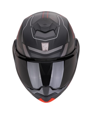 CASCO SCORPION EXO-TECH EVO CARBON CONQUER MATT BLACK/RED
