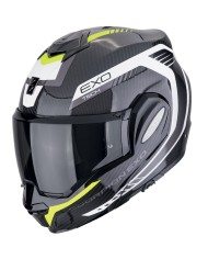 CASCO SCORPION EXO-TECH EVO CARBON COSY BLACK NEON YELLOW