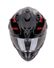 CASCO SCORPION ADF-9000 AIR FEAT BLACK/SILVER/RED