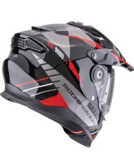 CASCO SCORPION ADF-9000 AIR FEAT BLACK/SILVER/RED