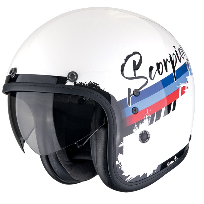 CASCO SCORPION BELFAST EVO ADONIS WHITE/RED/BLUE
