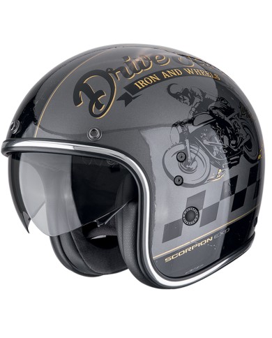 CASCO SCORPION BELFAST EVO DRIVE FAST SILVER/BLACK/GOLD