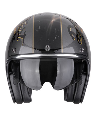 CASCO SCORPION BELFAST EVO DRIVE FAST SILVER/BLACK/GOLD