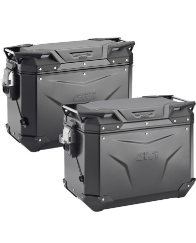 PACK MALETAS GIVI TREKKER OUTBACK EVO 48 Y 37 B MONOKEY PACK 2 OBKE4837BPACK2