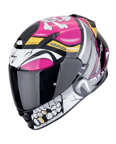 CASCO SCORPION EXO-491 PIRATE PINK