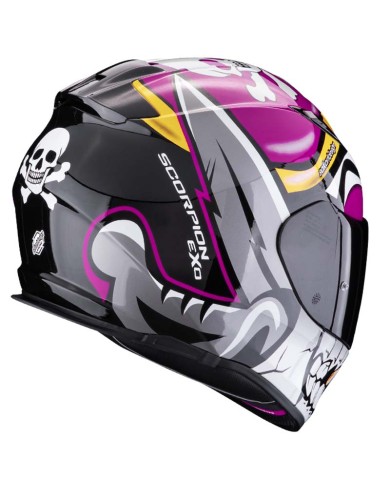CASCO SCORPION EXO-491 PIRATE PINK