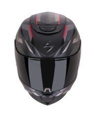 CASCO SCORPION EXO-391 AAXO NEGRO MATE/ROJO