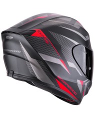 CASCO SCORPION EXO-391 AAXO NEGRO MATE/ROJO