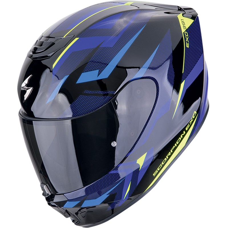 CASCO SCORPION EXO-391 AAXO NEGRO/AZUL