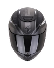 CASCO SCORPION EXO-391 AVA NEGRO MATE/PLATA