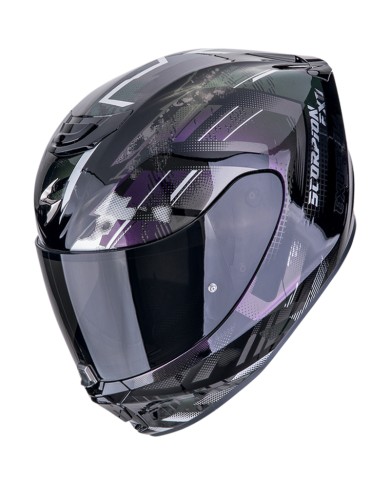 CASCO SCORPION EXO-391 CLUTTER NEGRO/CAMALEON