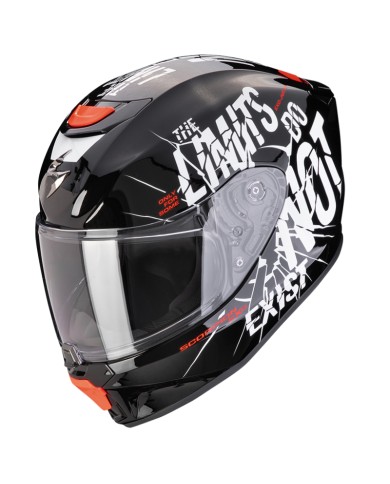 CASCO SCORPION EXO-JNR AIR BOUM NEGRO/BLANCO