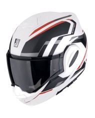 CASCO SCORPION EXO-TECH EVO FURIO MATT WHITE/BLACK/RED