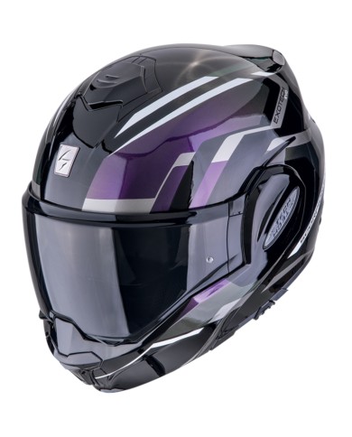 CASCO SCORPION EXO-TECH EVO FURIO BLACK/CHAMALEON