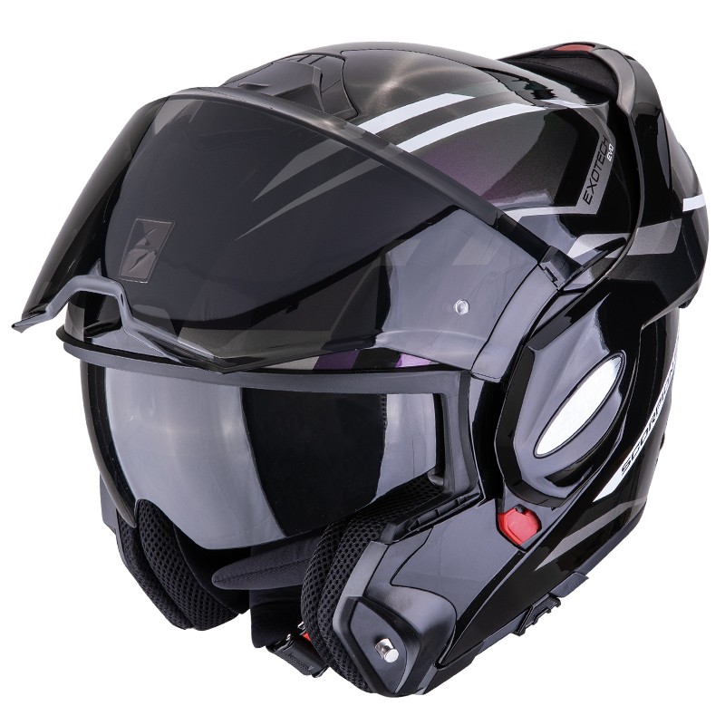CASCO SCORPION EXO-TECH EVO FURIO BLACK/CHAMALEON