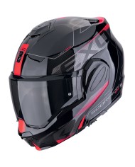 CASCO SCORPION EXO-TECH EVO TRAVELLER BLACK/RED