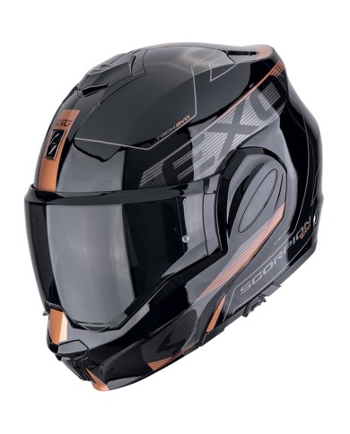 CASCO SCORPION EXO-TECH EVO TRAVELLER BLACK/COPPER