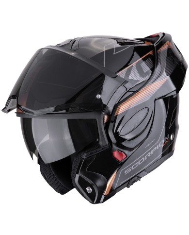 CASCO SCORPION EXO-TECH EVO TRAVELLER BLACK/COPPER