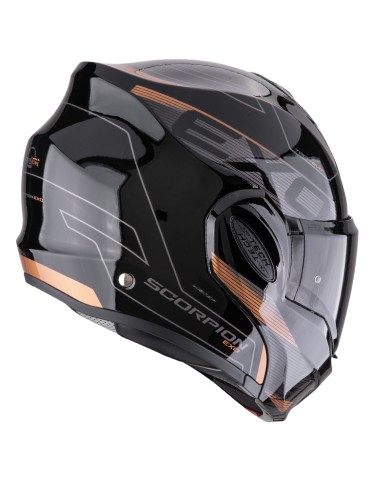 CASCO SCORPION EXO-TECH EVO TRAVELLER BLACK/COPPER