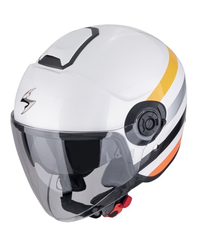 CASCO SCORPION EXO-CITY II BEE WHITE/YELLOW