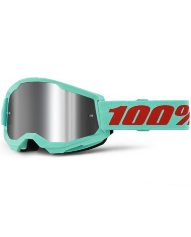 GAFAS 100% STRATA 2 M2 MAUPITI / PLATA ESPEJO