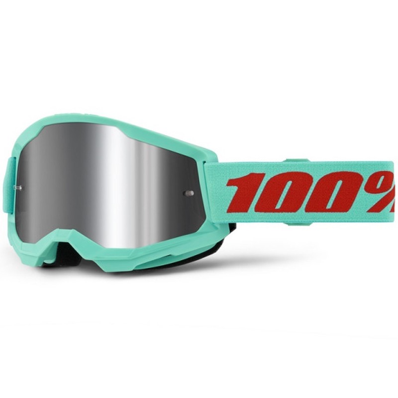 GAFAS 100% STRATA 2 M2 MAUPITI / PLATA ESPEJO