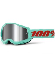 GAFAS 100% STRATA 2 M2 MAUPITI / PLATA ESPEJO