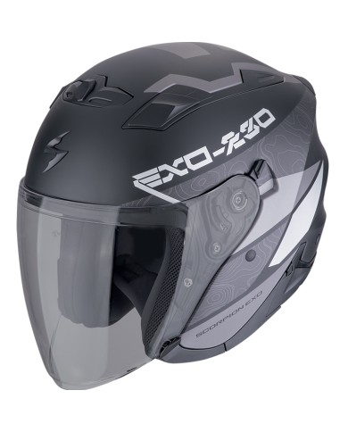 CASCO SCORPION EXO-230 BAND BLACK MATT/SILVER