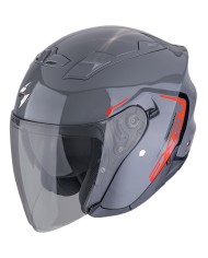CASCO SCORPION EXO-230 CIT-E GREY/RED