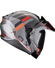 CASCO SCORPION ADX-2 GALANE SILVER/BLACK/RED