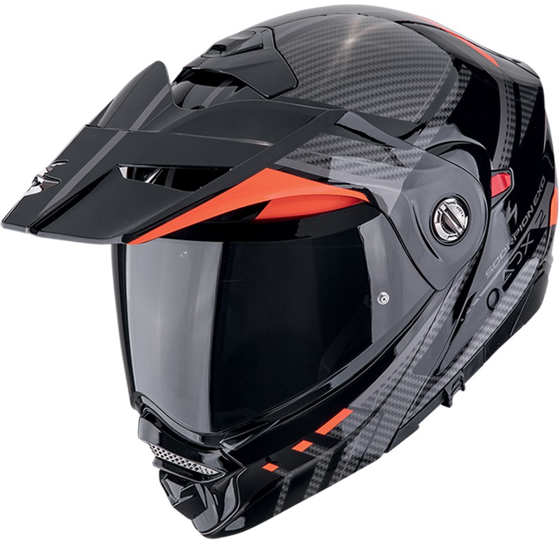 CASCO SCORPION ADX-2 LEWIS BLACK/RED