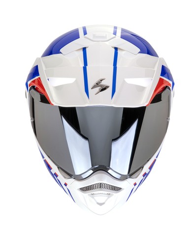 CASCO SCORPION ADX-2 LEWIS WHITE/BLUE/RED